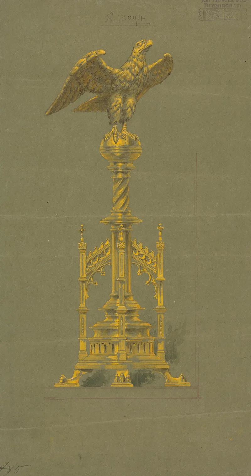 Design Executed For Jones And Willis Metal And Wood Workers And Church Furniture Manufacturers Of Birmingham And London 28
