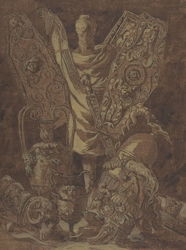 Design For A Military Trophy
