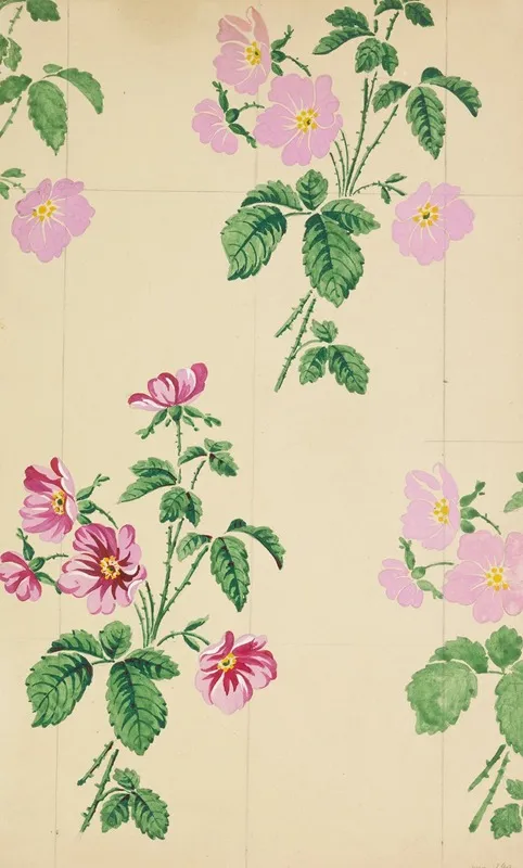 Design For A Printed Fabric 3