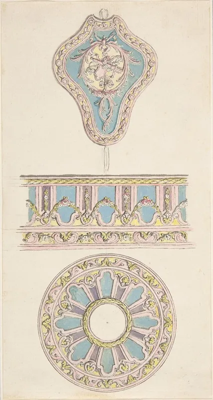 Design For A Snuff Box Wall Art by Pierre Moreau - High-Resolution Digital Print