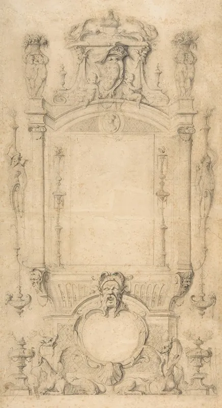 Design For A Title Page 4 Wall Art by Jean Bernard Toro - High-Resolution Digital Print