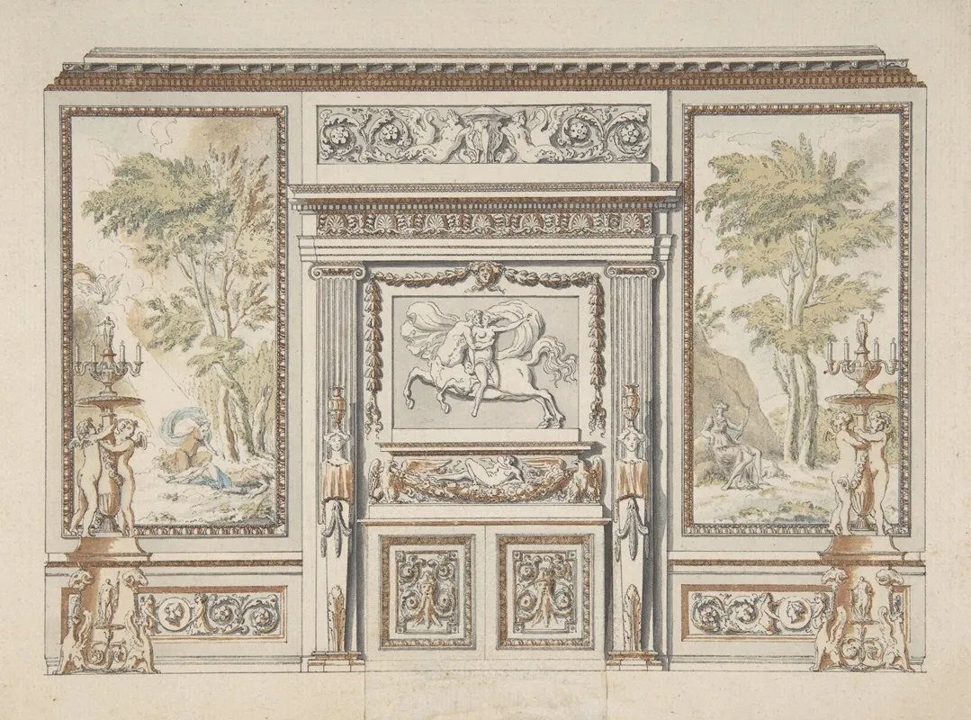 Design For A Wall Elevation