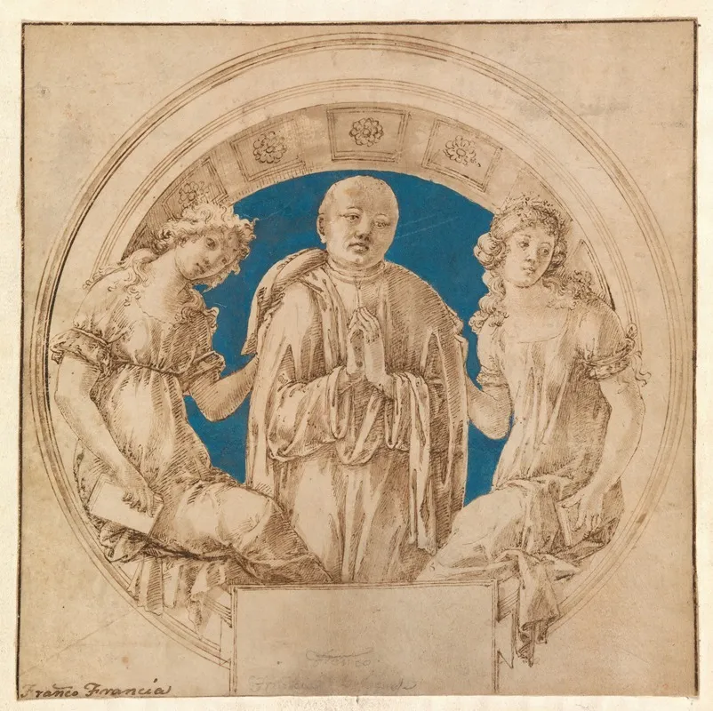 Design For A Wall Monument Wall Art by Francesco di Giorgio Martini - High-Resolution Digital Print