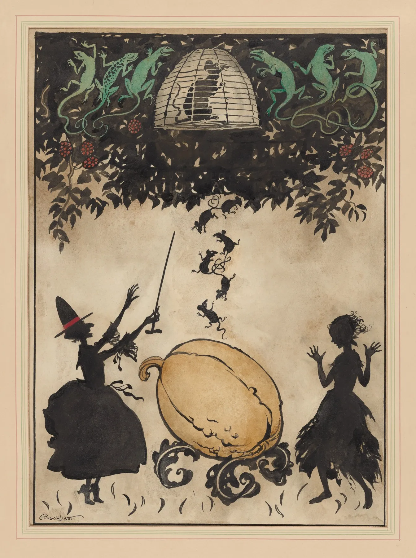 Design For Cover Of Cinderella