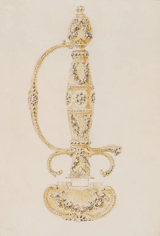 Design For The Hilt Of A Small Sword