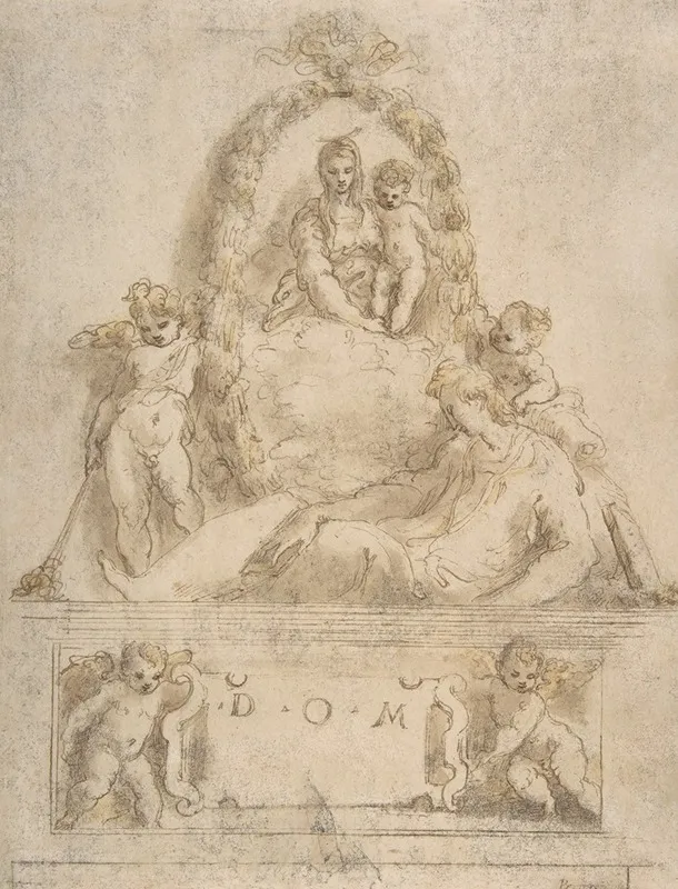 Design For The Tomb Of A Youth