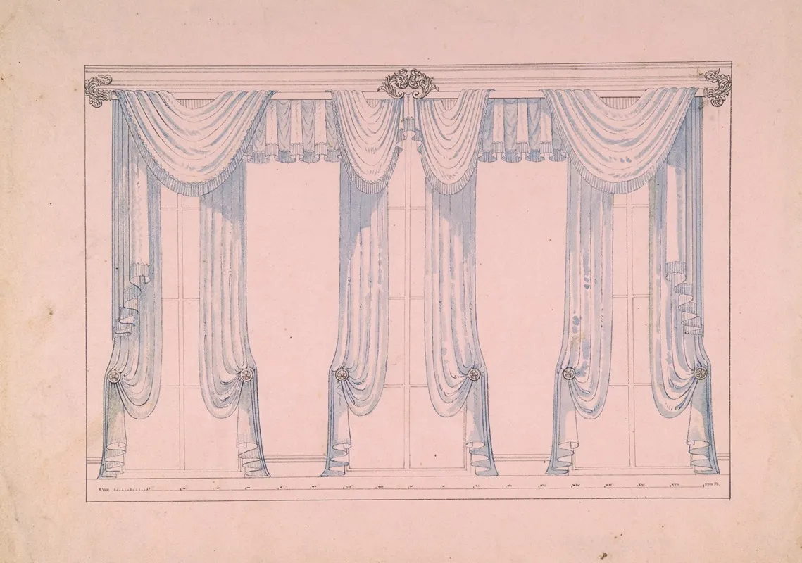 Design For Window Drapery