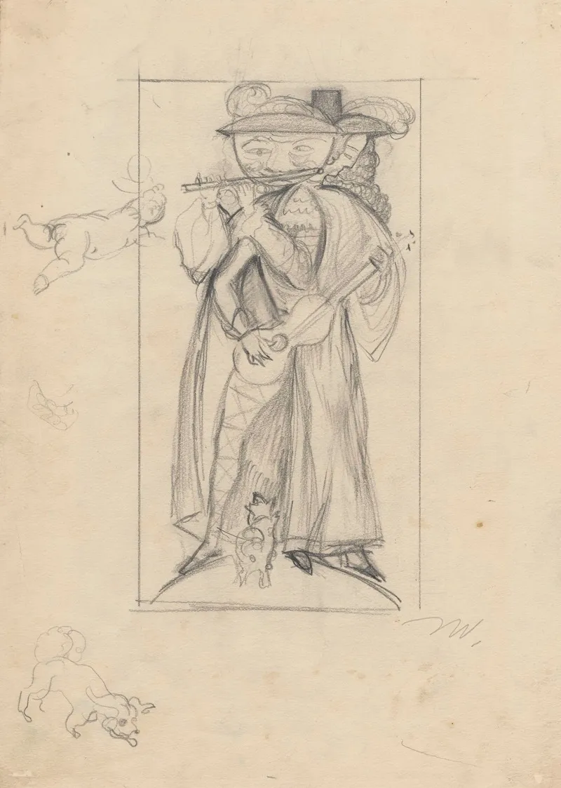 Design Of A Theatre Decoration In Chatteau Dermenoville