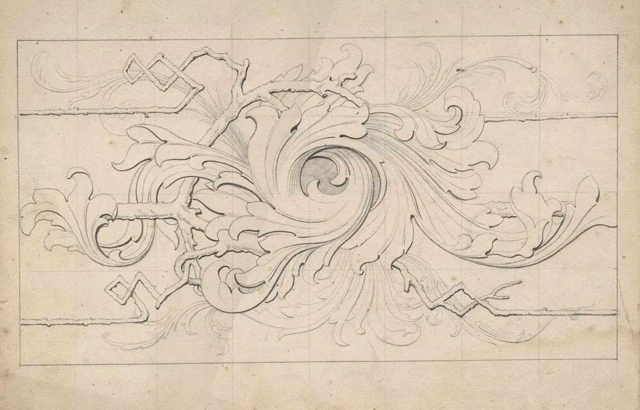 Designs For Borders And Corners Acanthus