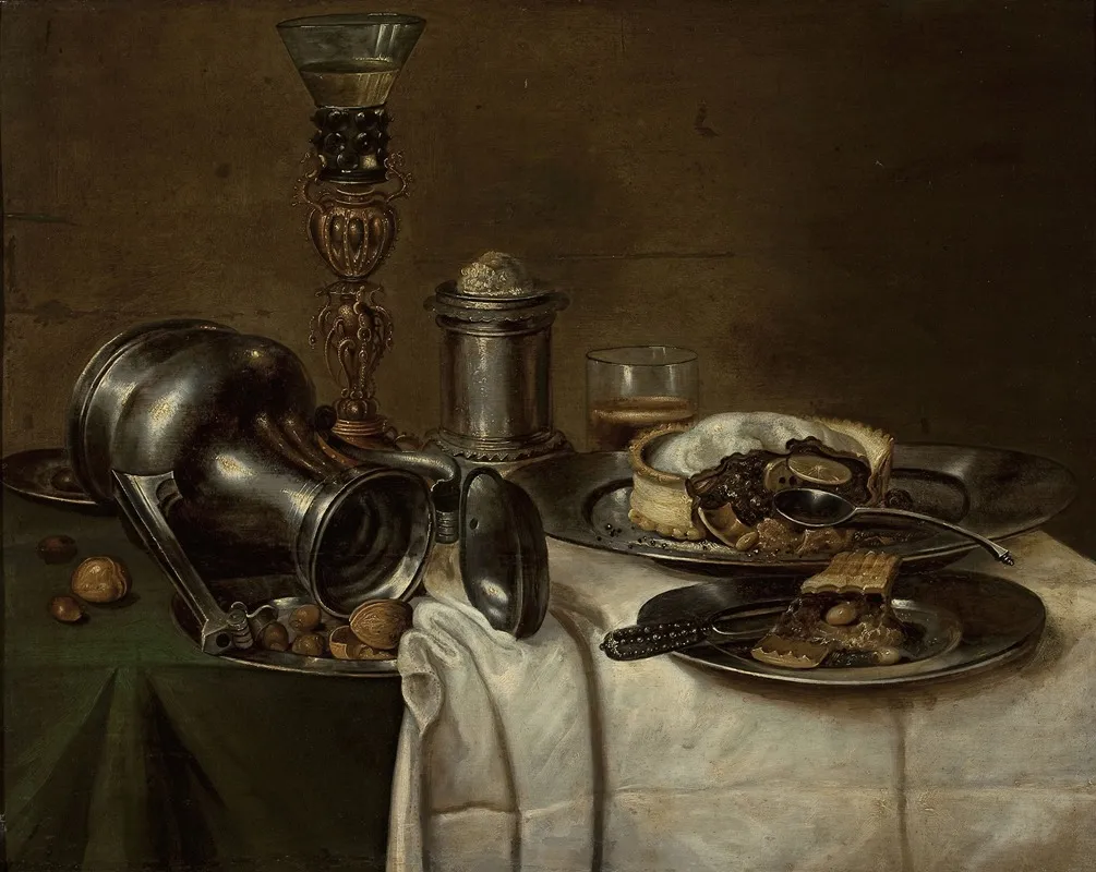 Dessert Wall Art by Cornelis Mahu - High-Resolution Digital Print