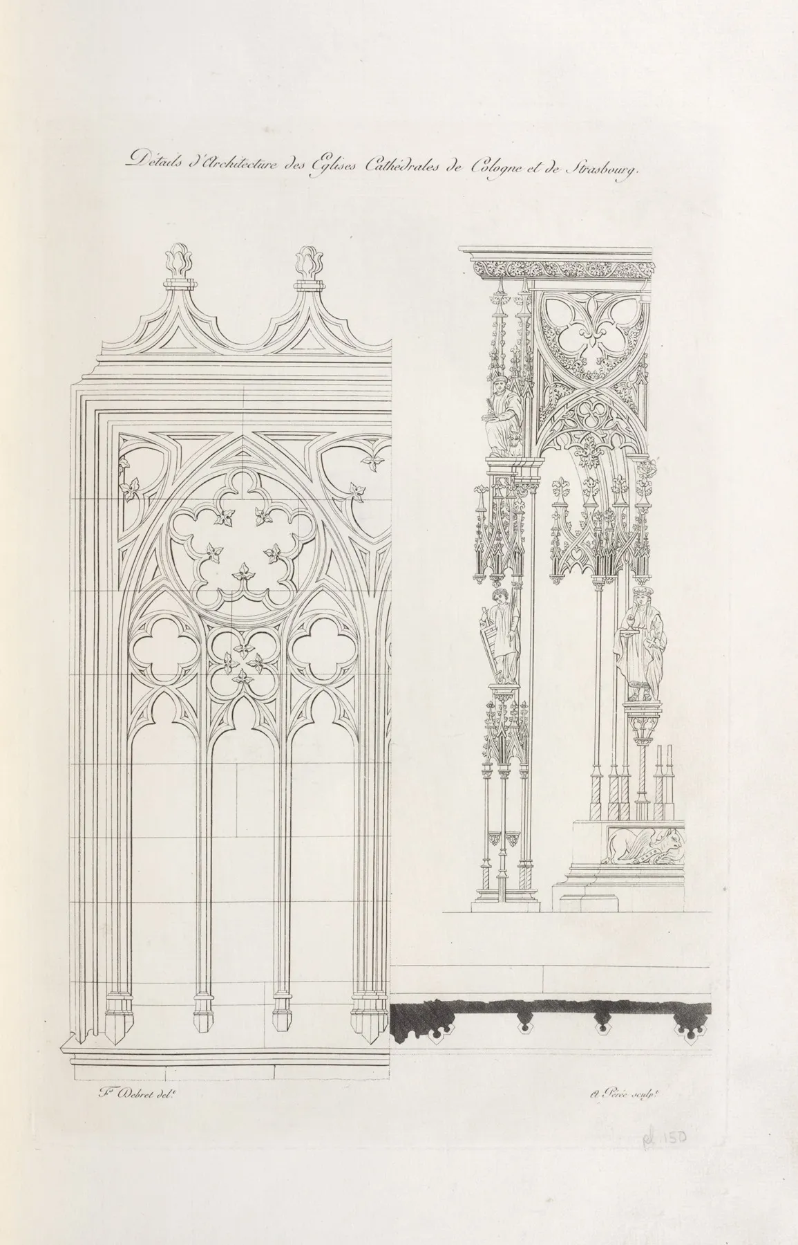 Details Darchitecture Des Eglises Cathedrales De Cologne Et De Strasbourg