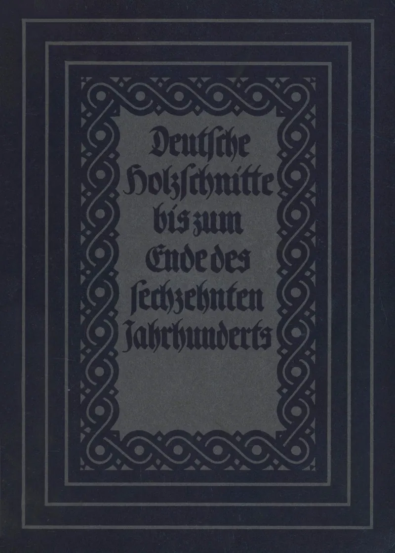 Deutsche Holzschnitte Bis Zum Ende Des 16 Jahrhunderts Pl 01 Wall Art by Heinrich Höhn - High-Resolution Digital Print