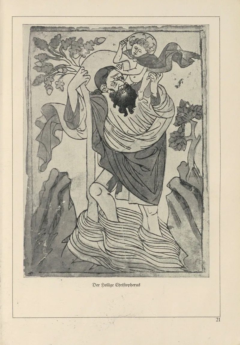 Deutsche Holzschnitte Bis Zum Ende Des 16 Jahrhunderts Pl 11 Wall Art by Heinrich Höhn - High-Resolution Digital Print