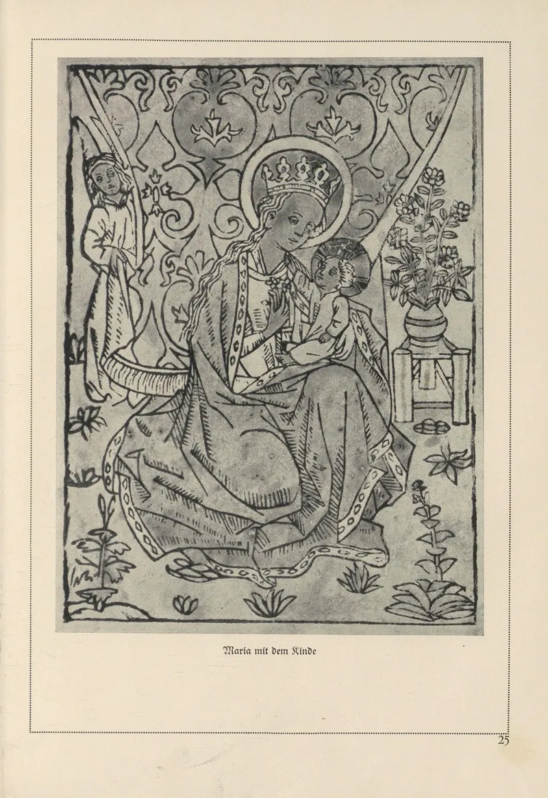 Deutsche Holzschnitte Bis Zum Ende Des 16 Jahrhunderts Pl 15 Wall Art by Heinrich Höhn - High-Resolution Digital Print