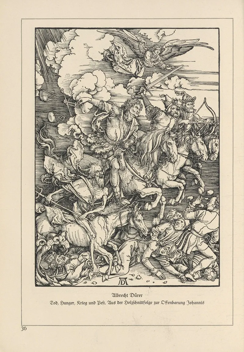 Deutsche Holzschnitte Bis Zum Ende Des 16 Jahrhunderts Pl 26 Wall Art by Heinrich Höhn - High-Resolution Digital Print
