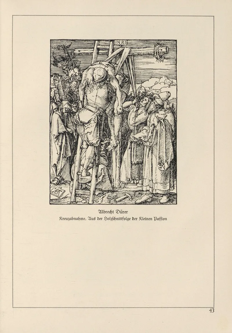 Deutsche Holzschnitte Bis Zum Ende Des 16 Jahrhunderts Pl 33 Wall Art by Heinrich Höhn - High-Resolution Digital Print