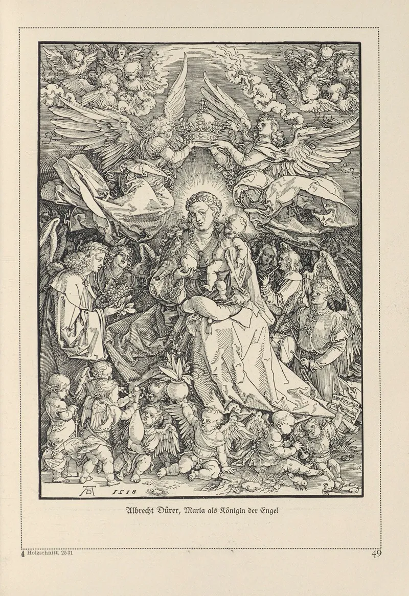 Deutsche Holzschnitte Bis Zum Ende Des 16 Jahrhunderts Pl 39 Wall Art by Heinrich Höhn - High-Resolution Digital Print