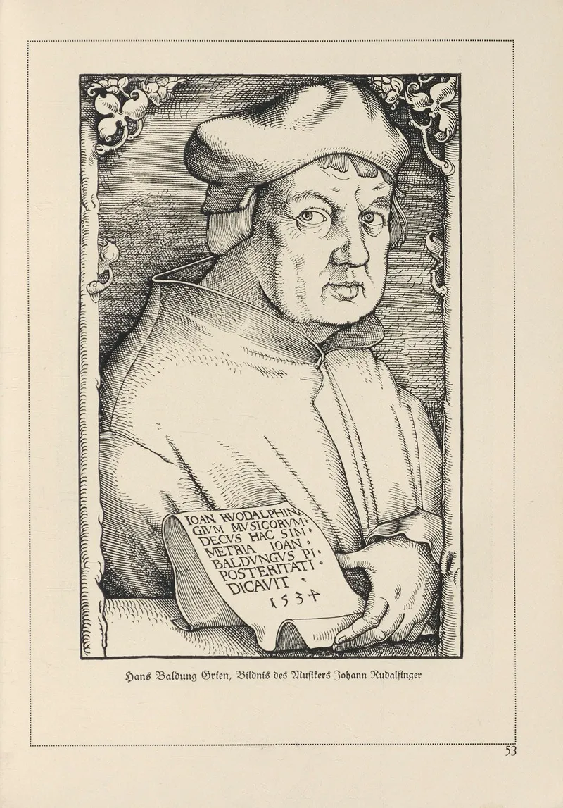 Deutsche Holzschnitte Bis Zum Ende Des 16 Jahrhunderts Pl 43 Wall Art by Heinrich Höhn - High-Resolution Digital Print