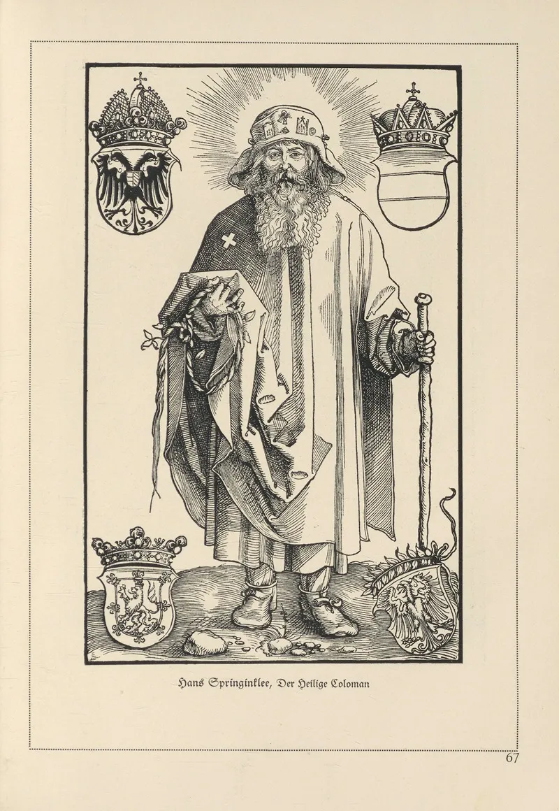 Deutsche Holzschnitte Bis Zum Ende Des 16 Jahrhunderts Pl 57 Wall Art by Heinrich Höhn - High-Resolution Digital Print