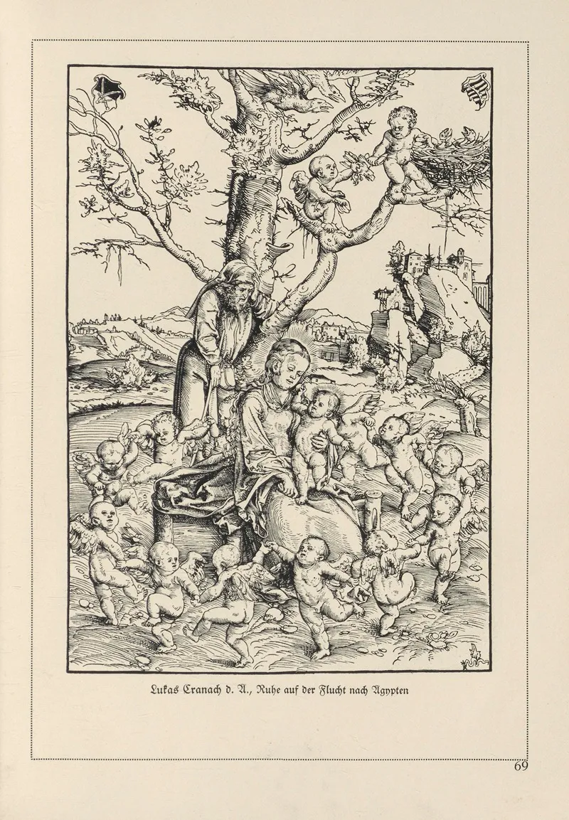 Deutsche Holzschnitte Bis Zum Ende Des 16 Jahrhunderts Pl 59 Wall Art by Heinrich Höhn - High-Resolution Digital Print