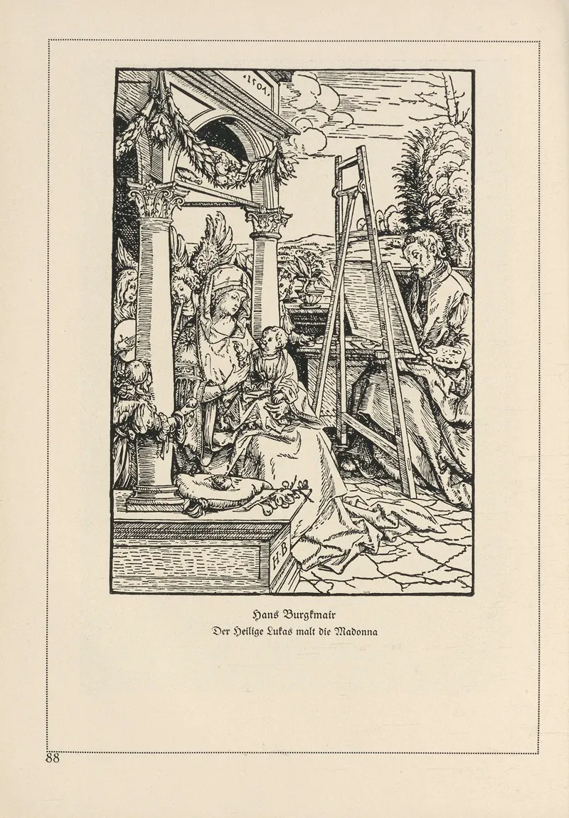 Deutsche Holzschnitte Bis Zum Ende Des 16 Jahrhunderts Pl 78 Wall Art by Heinrich Höhn - High-Resolution Digital Print