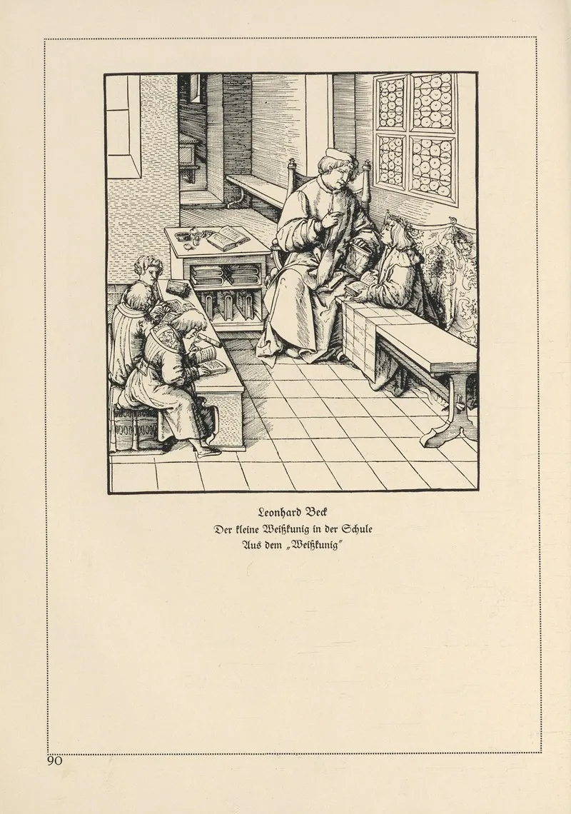 Deutsche Holzschnitte Bis Zum Ende Des 16 Jahrhunderts Pl 80 Wall Art by Heinrich Höhn - High-Resolution Digital Print