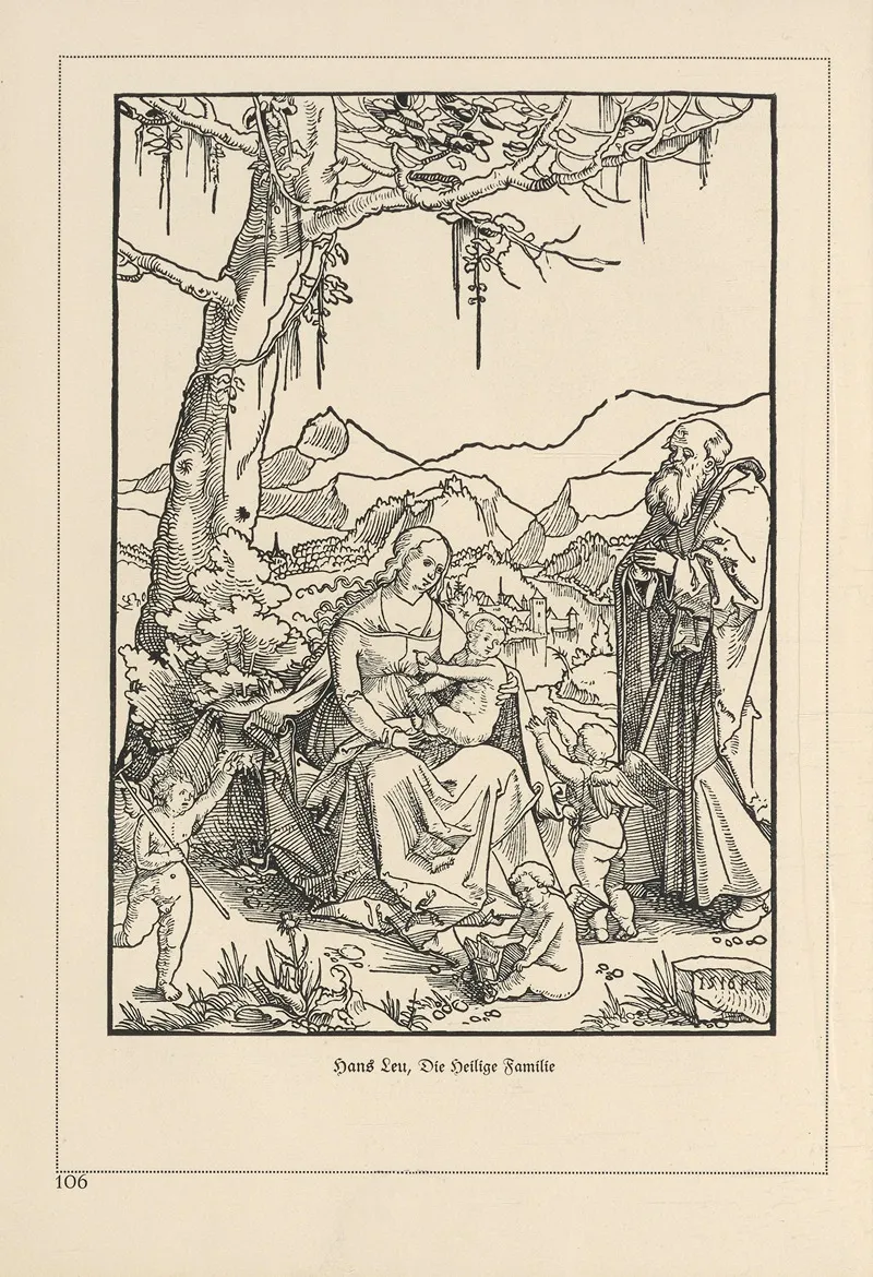 Deutsche Holzschnitte Bis Zum Ende Des 16 Jahrhunderts Pl 96 Wall Art by Heinrich Höhn - High-Resolution Digital Print