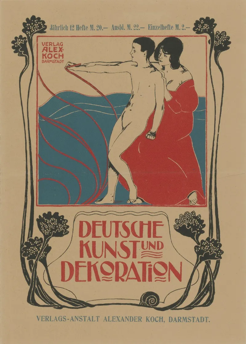 Deutsche Kunst Und Dekoration 2 Wall Art by Josef Rudolf Witzel - High-Resolution Digital Print