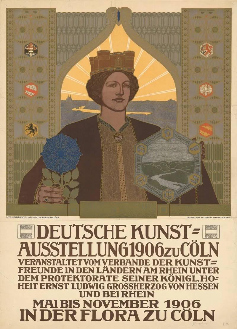 Deutsche Kunstausstellung 1906 Zu Koln