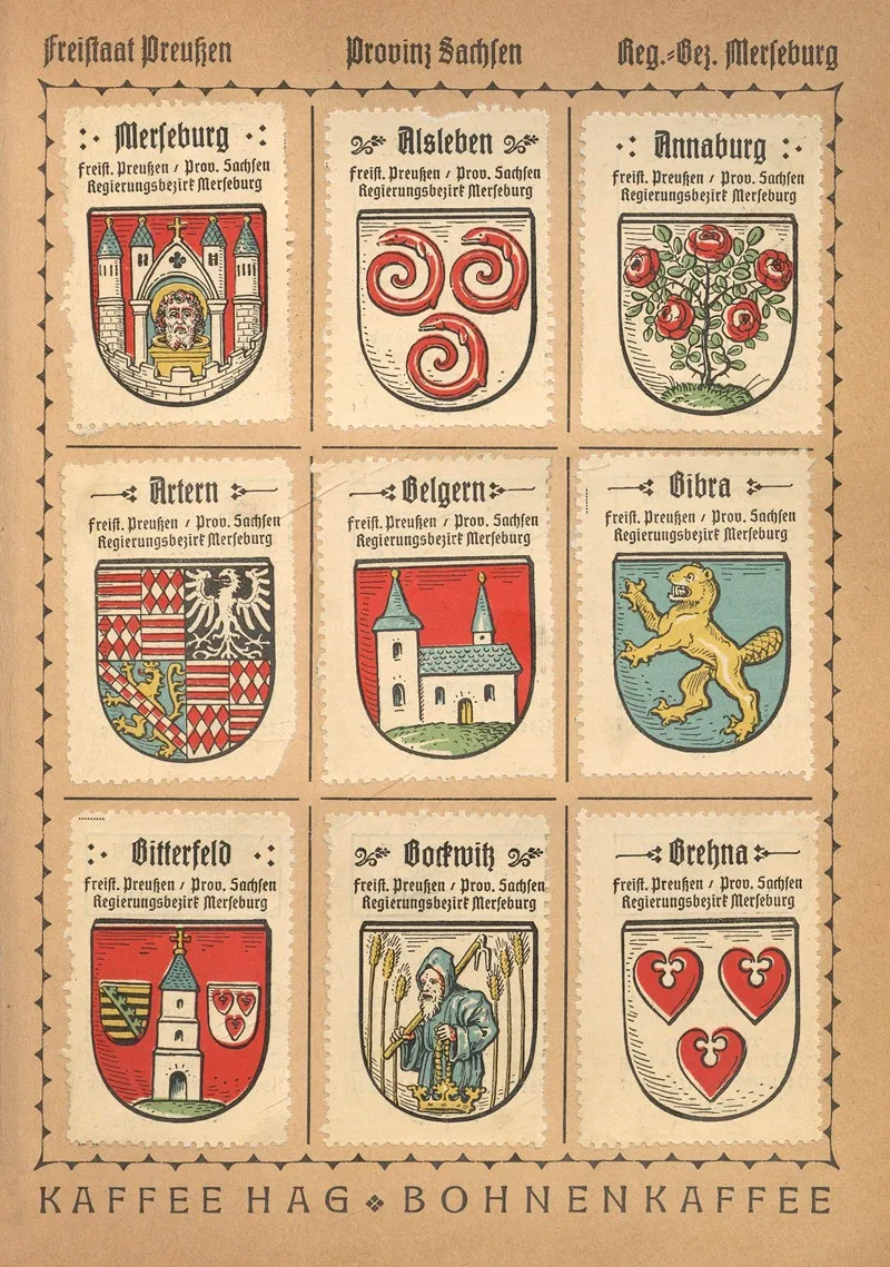 Deutsche Ortswappen German Municipal Coats Of Arms Pl 15