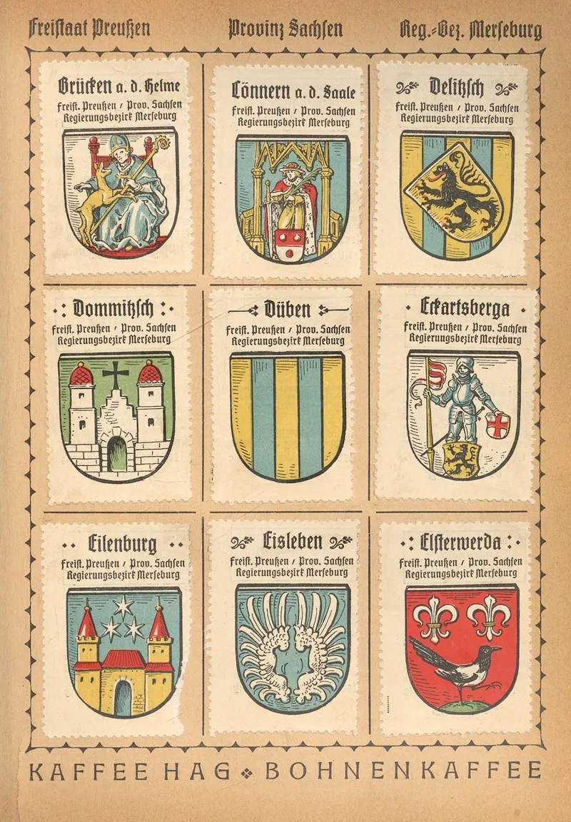 Deutsche Ortswappen German Municipal Coats Of Arms Pl 16