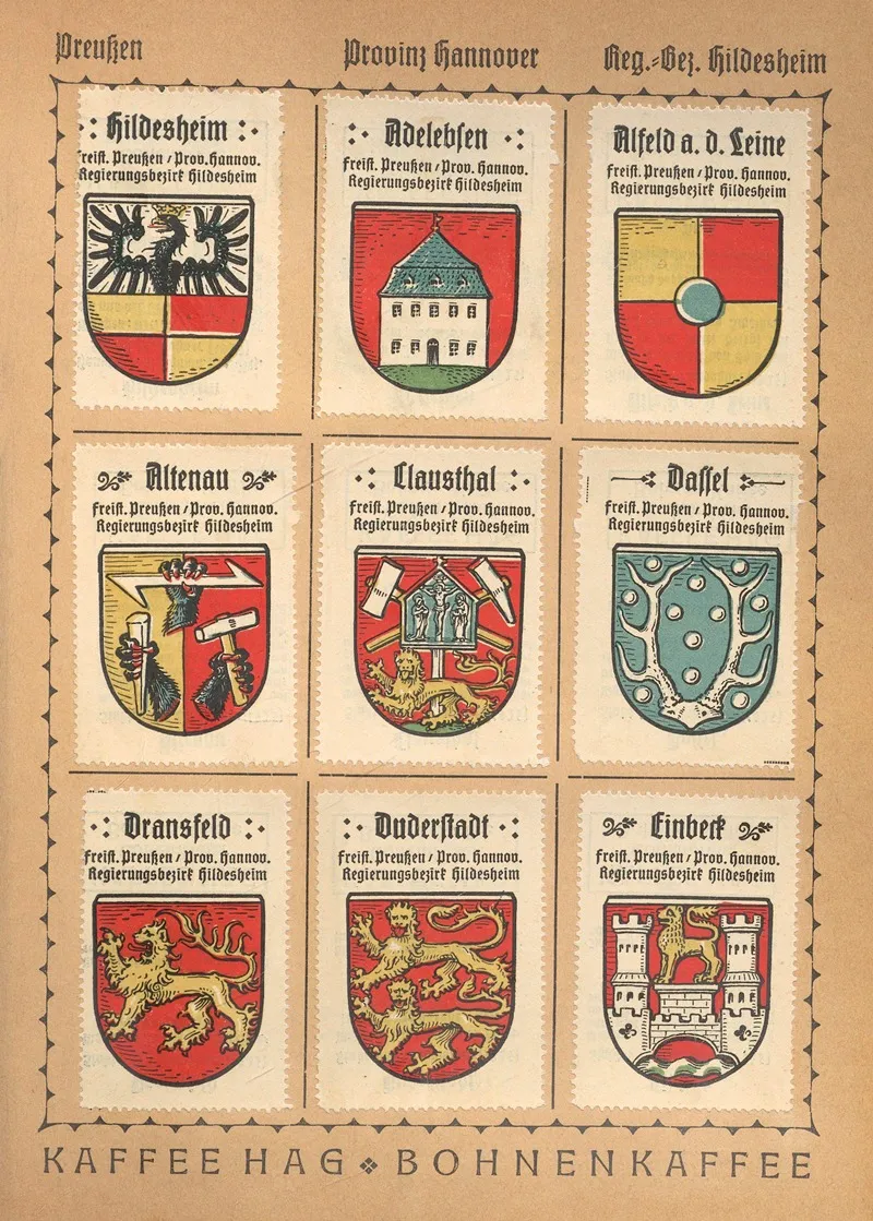 Deutsche Ortswappen German Municipal Coats Of Arms Pl 24