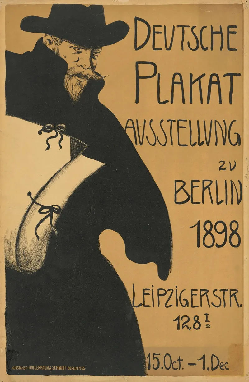Deutsche Plakatausstellung Zu Berlin Wall Art by Edmund Edel - High-Resolution Digital Print