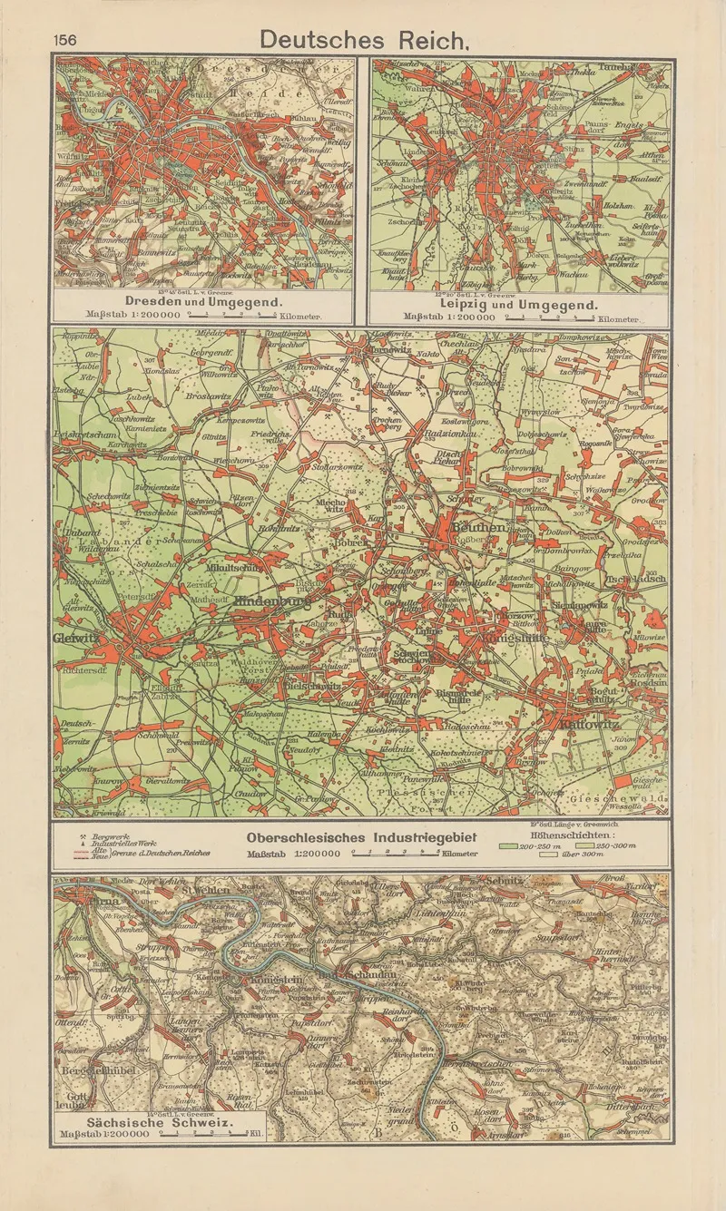 Deutsches‎ ‎reich 10 Wall Art by Carl Diercke - High-Resolution Digital Print