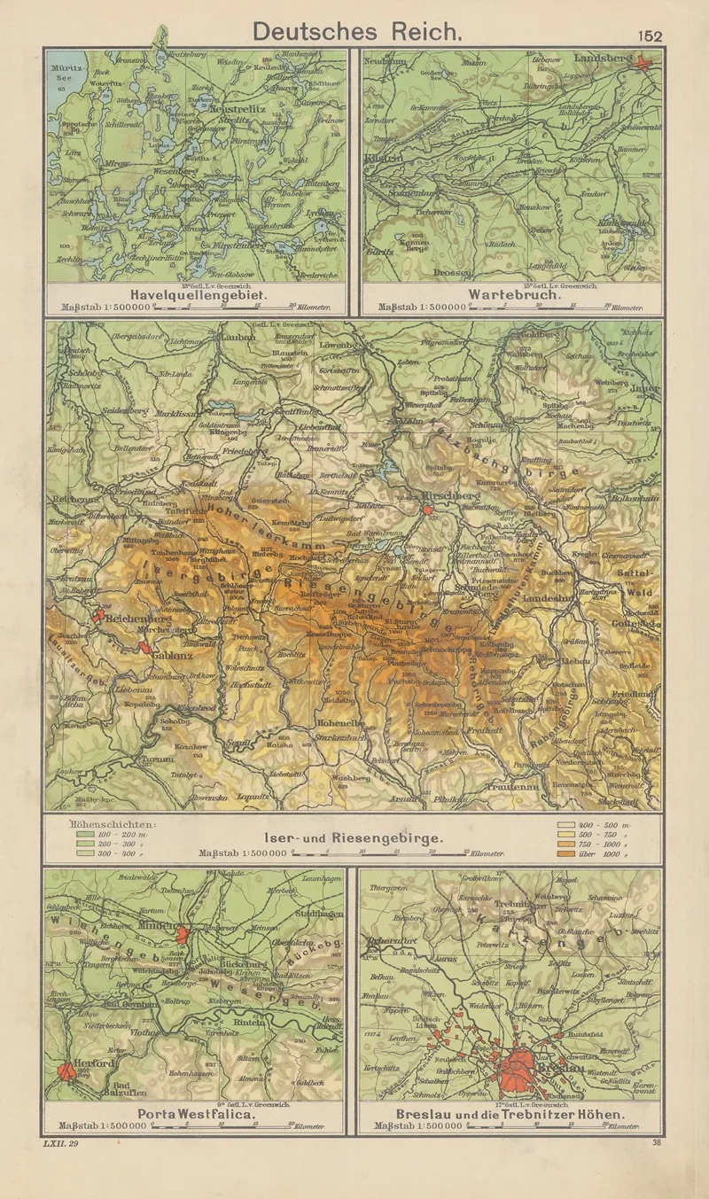 Deutsches‎ ‎reich 8 Wall Art by Carl Diercke - High-Resolution Digital Print