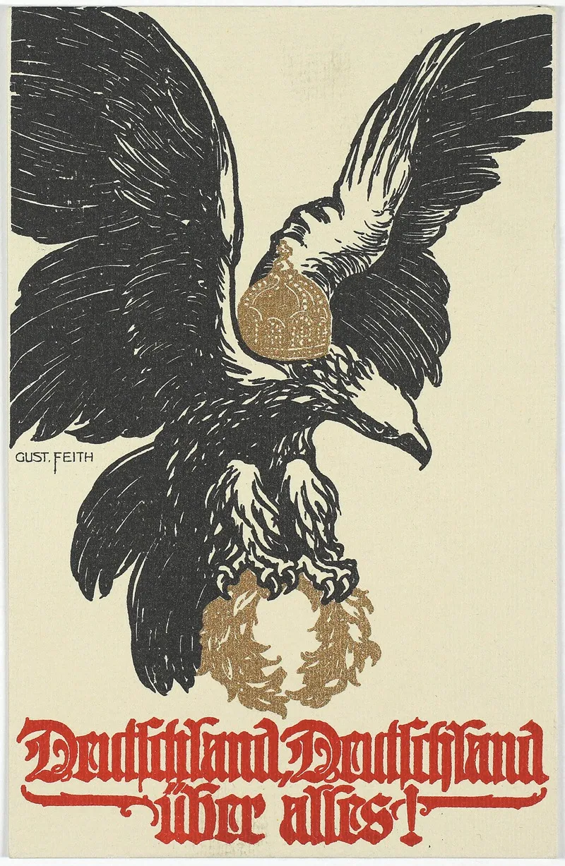 Deutschland Deutschland Uber Alles Wall Art by Gustav Feith - High-Resolution Digital Print
