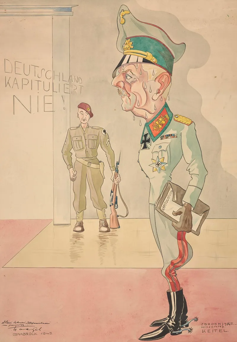 Deutschland Kapituliert Nie Wall Art by Stanisław Toegel - High-Resolution Digital Print
