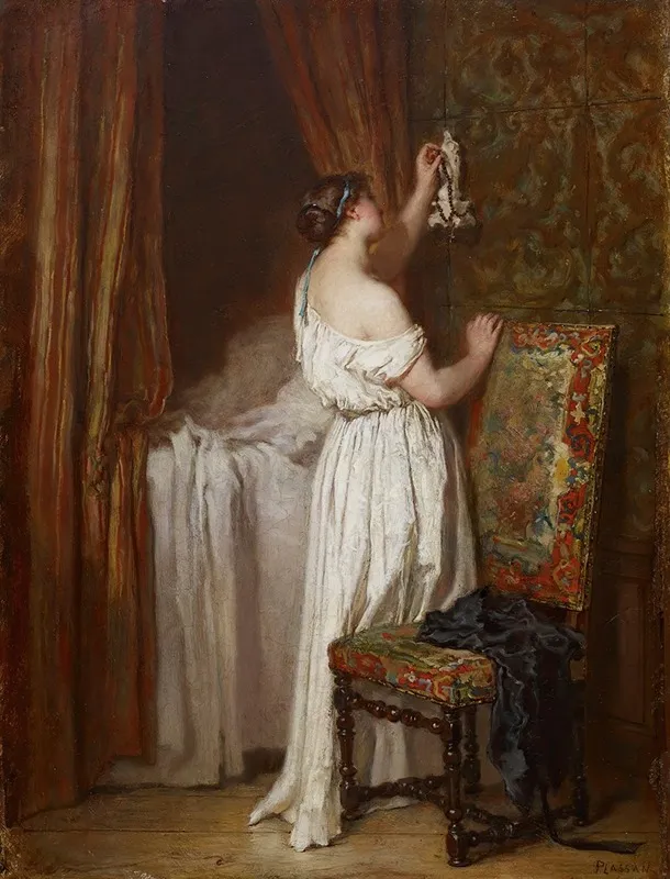 Devotion 2 Wall Art by Antoine-Émile Plassan - High-Resolution Digital Print