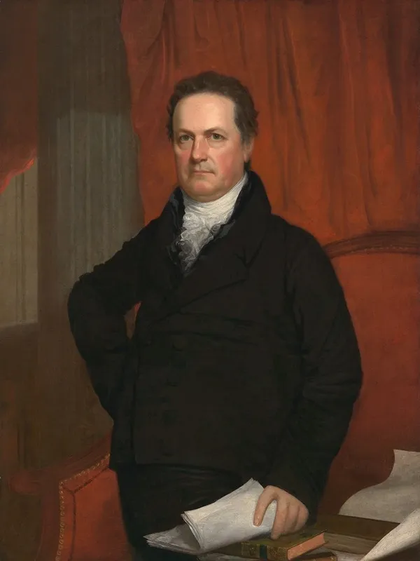 Dewitt Clinton Wall Art by John Wesley Jarvis - High-Resolution Digital Print