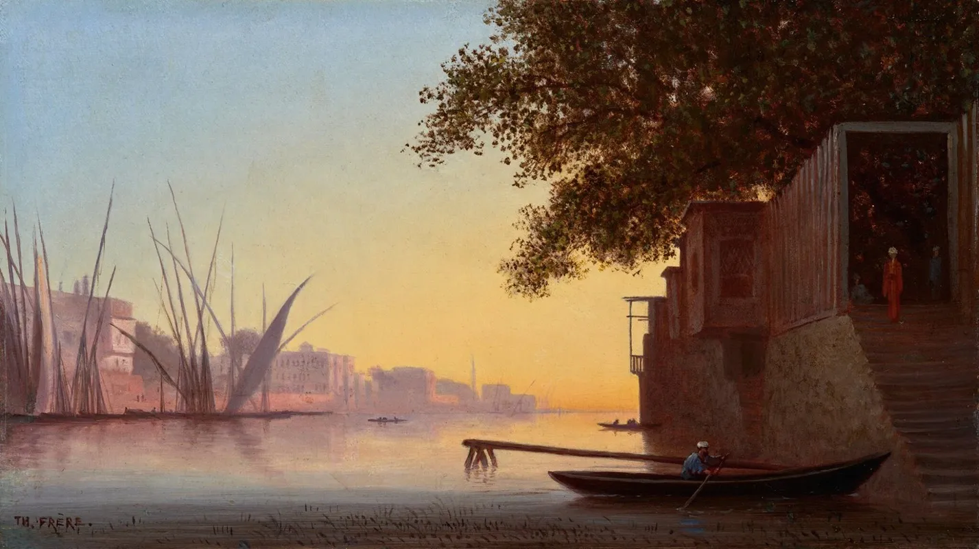 Dhows On The Nile