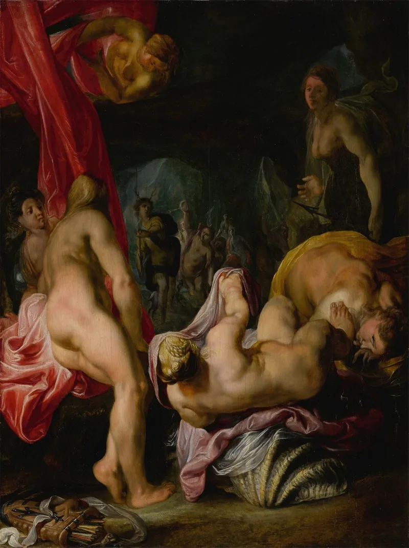 Diana And Actaeon 17 Wall Art by Antwerp School - High-Resolution Digital Print