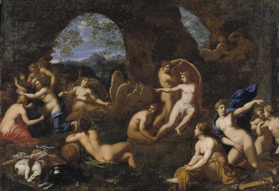 Diana And Callisto 7 Wall Art by Johan Van Haensbergen - High-Resolution Digital Print