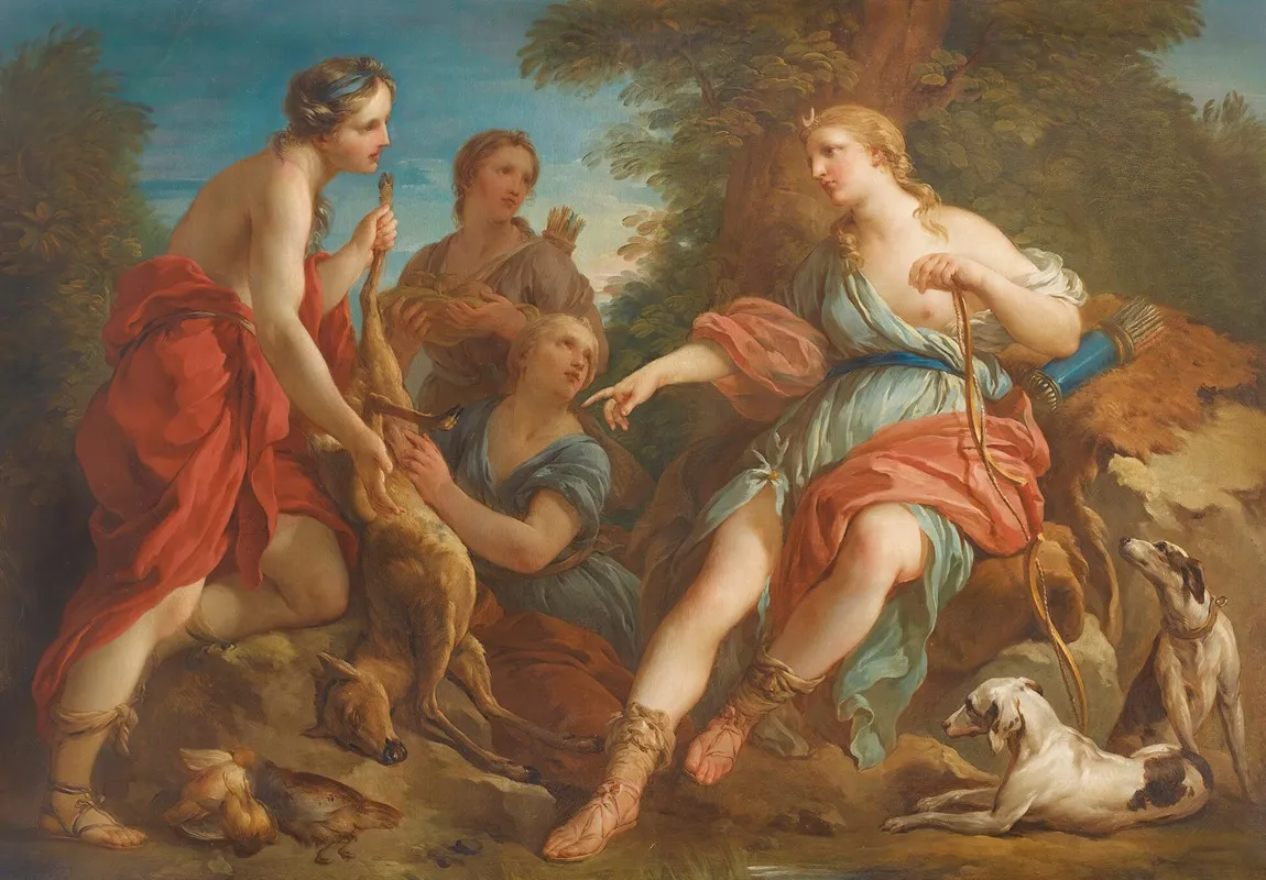 Diana Returning From The Hunt 2