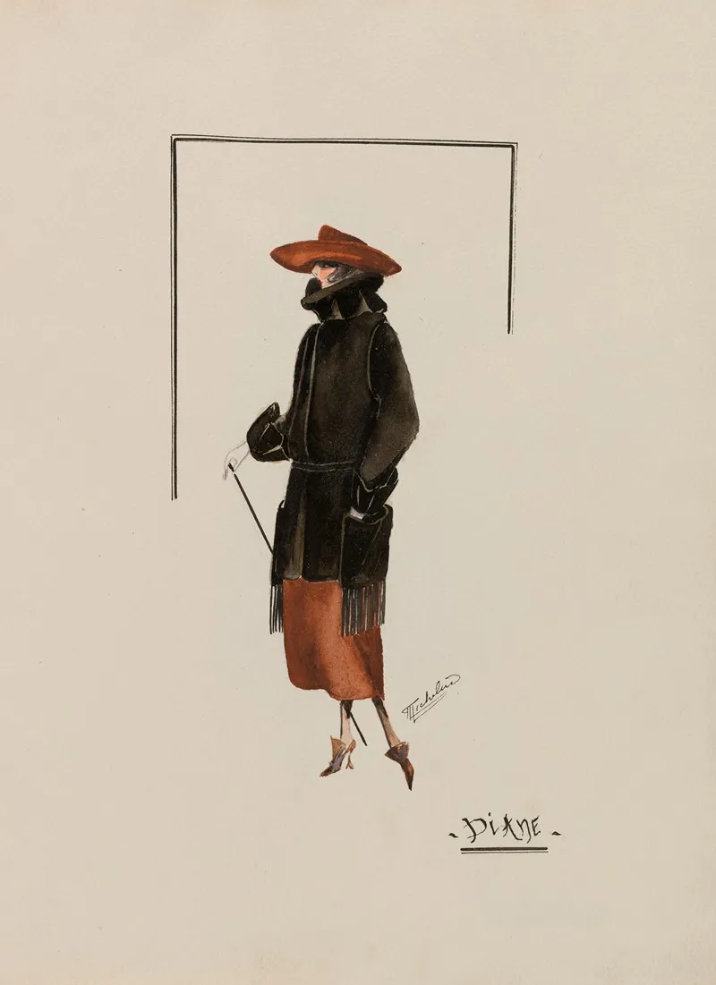 Diane 5 Wall Art by Micheline - High-Resolution Digital Print