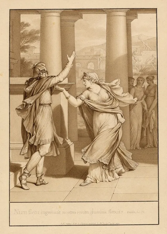 Dido Excoriates Aeneas From Book Iv Of The Aeneid