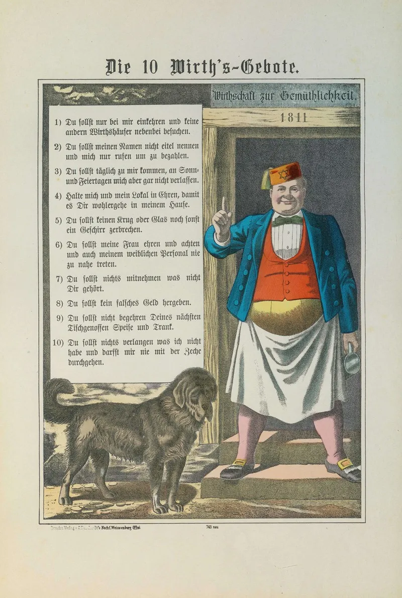 Die 10 Wirths Gebote