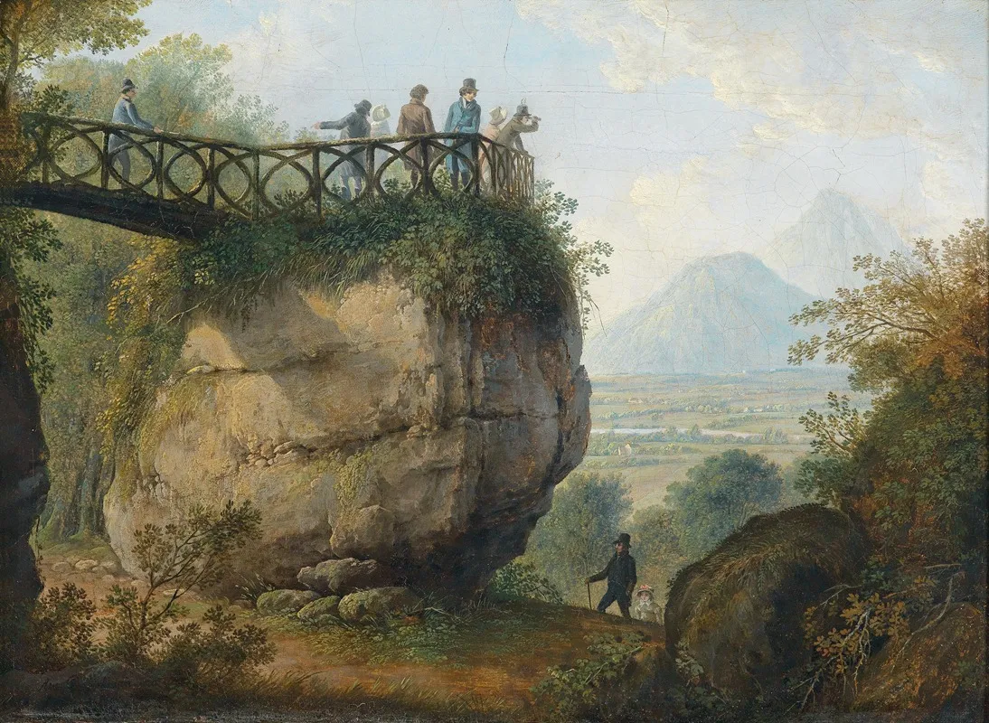 Die Aussichtswarte Wall Art by August Piepenhagen - High-Resolution Digital Print