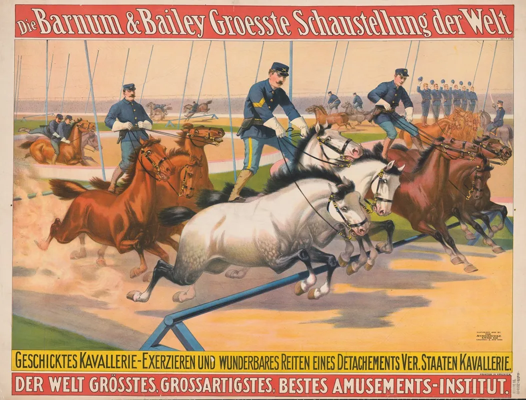 Die Barnum Bailey Groesste Schaustellung Der Welt Der Welt Grosstes Grossartigstes Bestes Amusements Institut 2