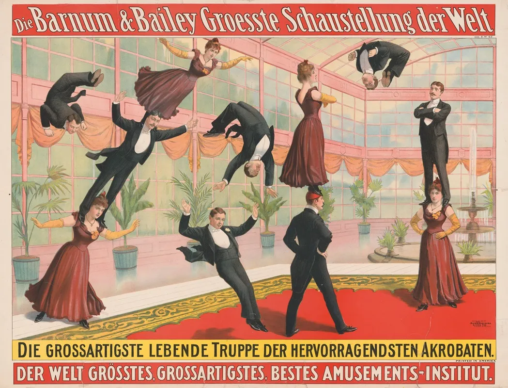 Die Barnum Bailey Groesste Schaustellung Der Welt Heiss Umstrittenes Rennen Auf Der Hippodrom 2