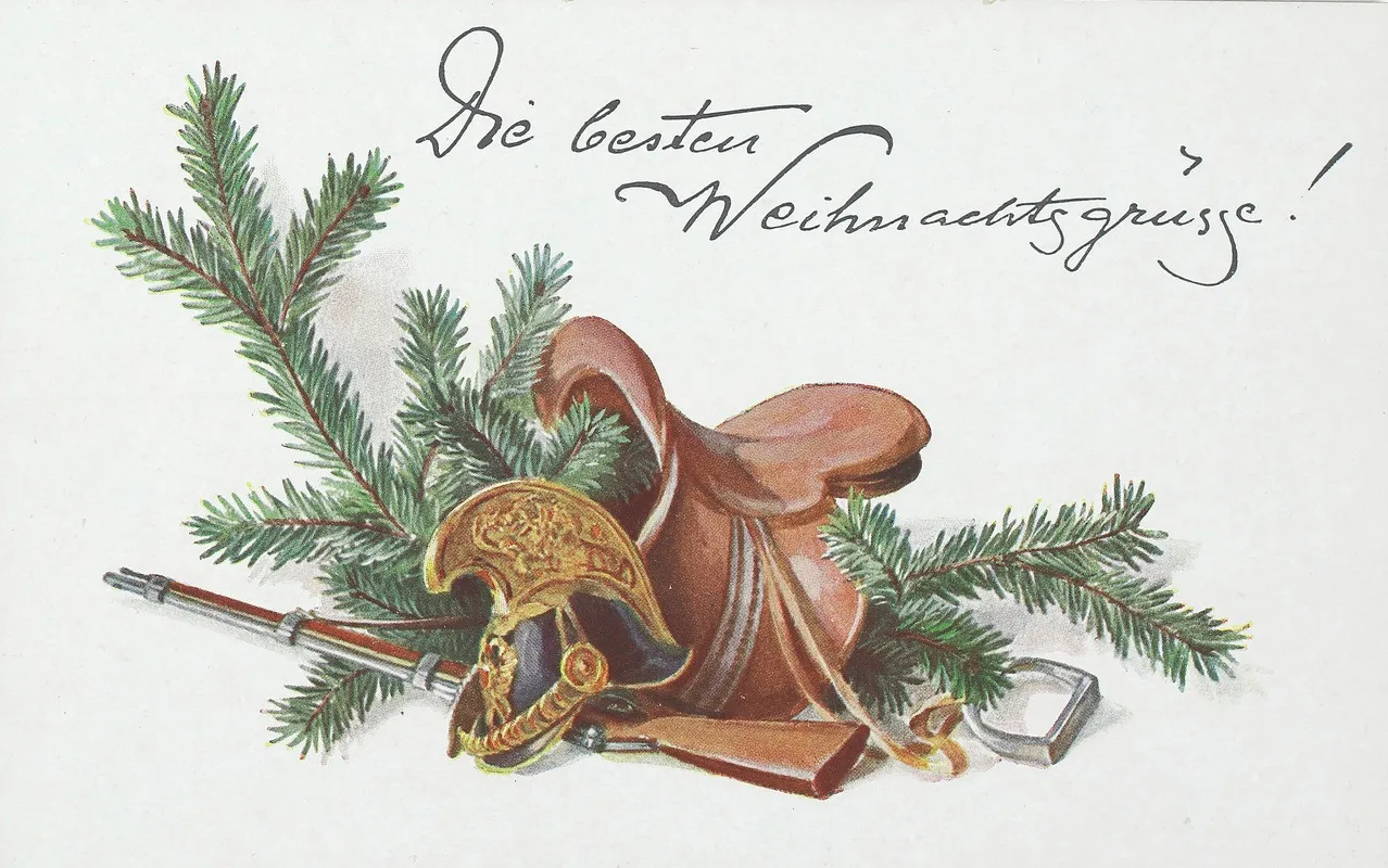 Die Besten Weihnachtsgrusse Wall Art by M. Munk - High-Resolution Digital Print